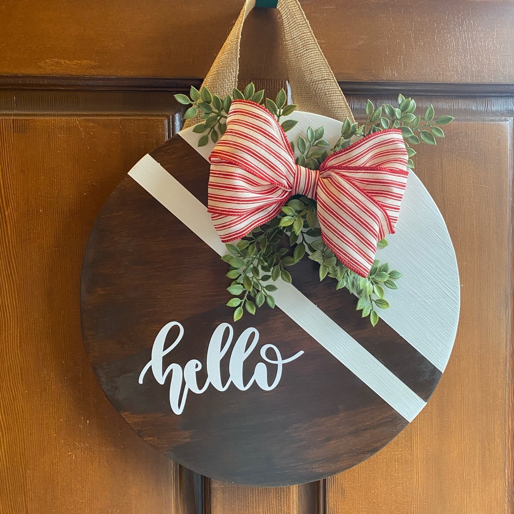 Wooden Door Hanger